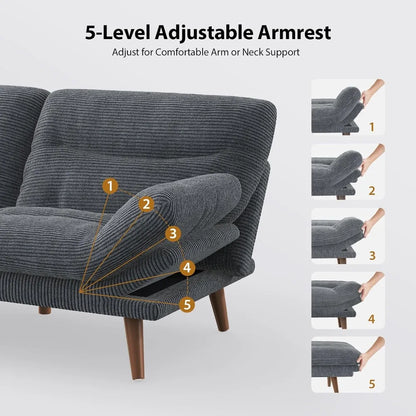 Convertible Futon Sofa Bed