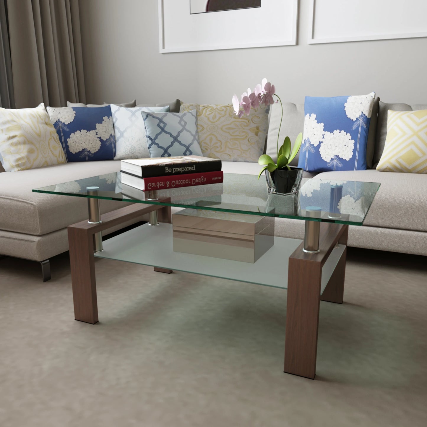 Modern Glass Coffee Table