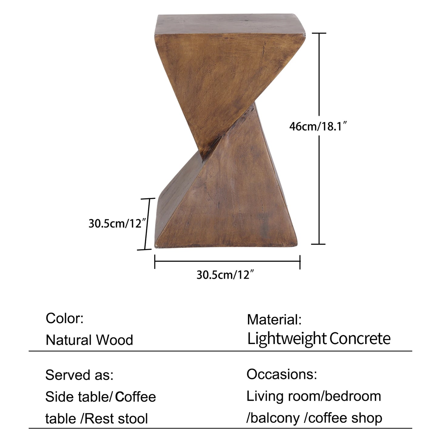 Indoor & Outdoor Accent Table