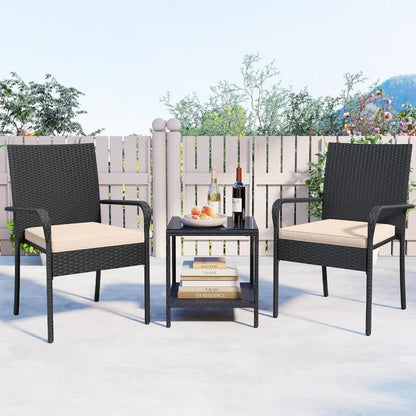 3 Pieces Patio Furniture Set