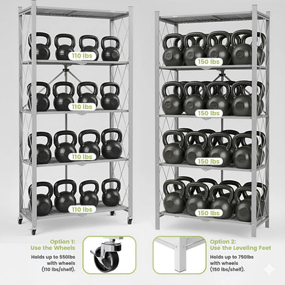 5-Tier Storage Shelf Organizer