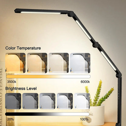 Flexible Desk Lamp with Multiple Modes
