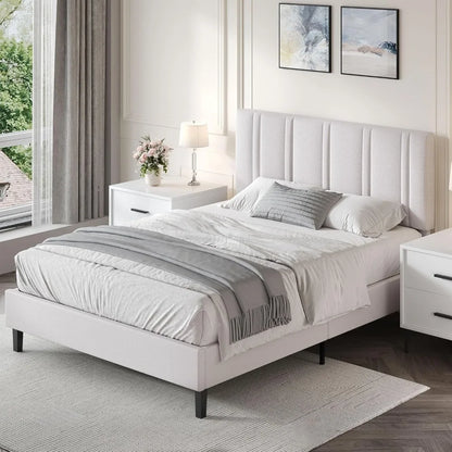 Upholstered Platform Bed Frame