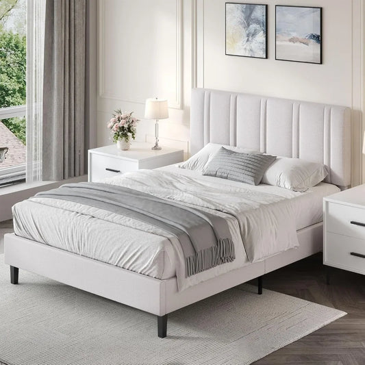 Upholstered Platform Bed Frame