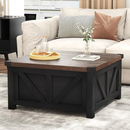 Coffee Table with Storage & Charging