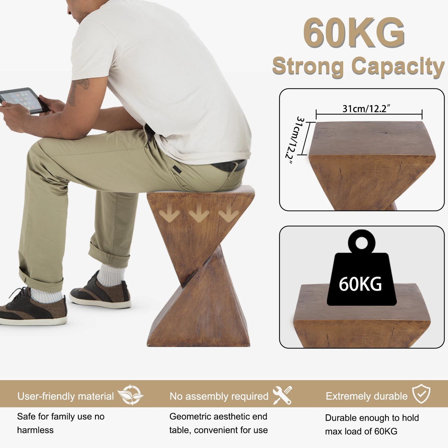 Indoor & Outdoor Accent Table