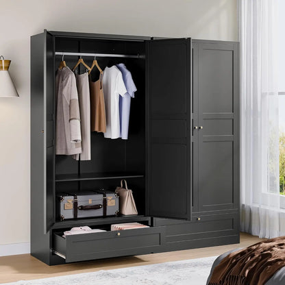 72'' Wardrobe Cabinet with Drawers