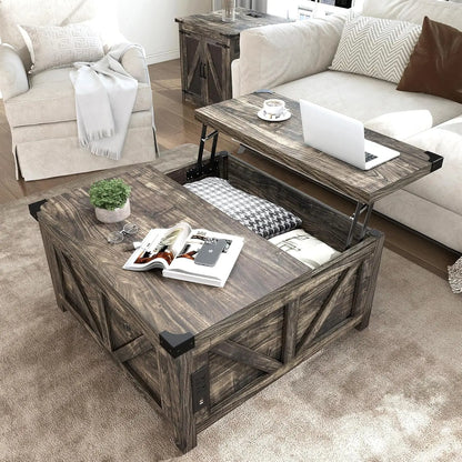 Coffee Table with Storage & Charging