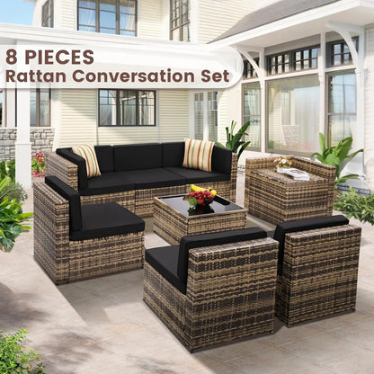 8-Piece Patio Furniture Set