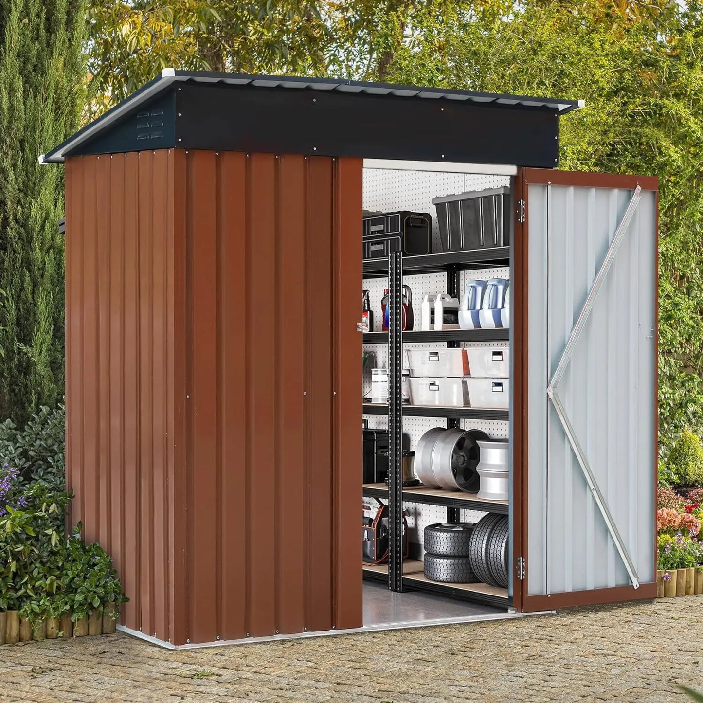 5x3 Lockable  Storage Shed