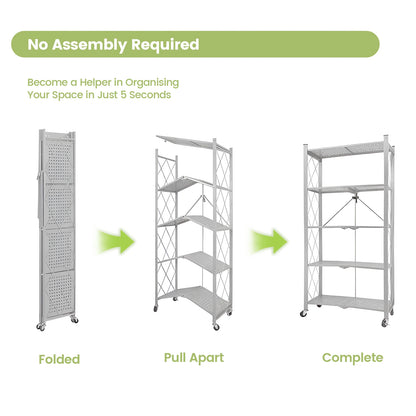 5-Tier Storage Shelf Organizer