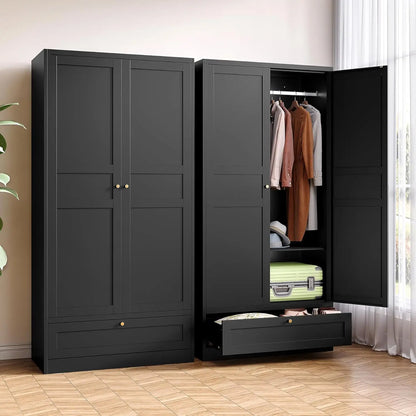 72'' Wardrobe Cabinet with Drawers