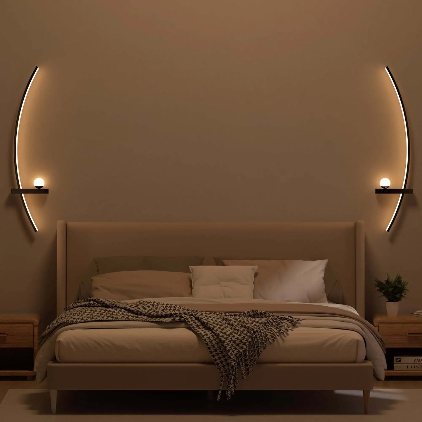 2 Modern Adjustable LED Wall Sconce's