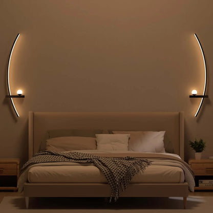 2 Modern Adjustable LED Wall Sconce's