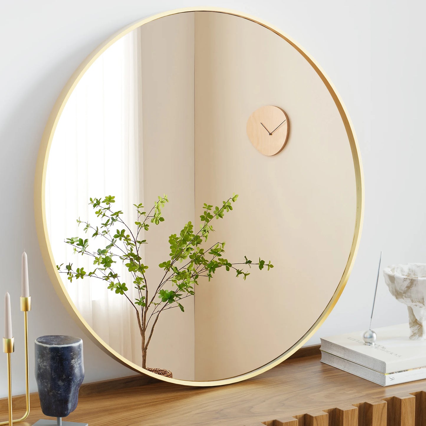 20 - 30 Inch Large Round Vanity Mirror