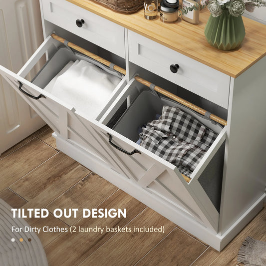 Laundry Hamper Cabinet