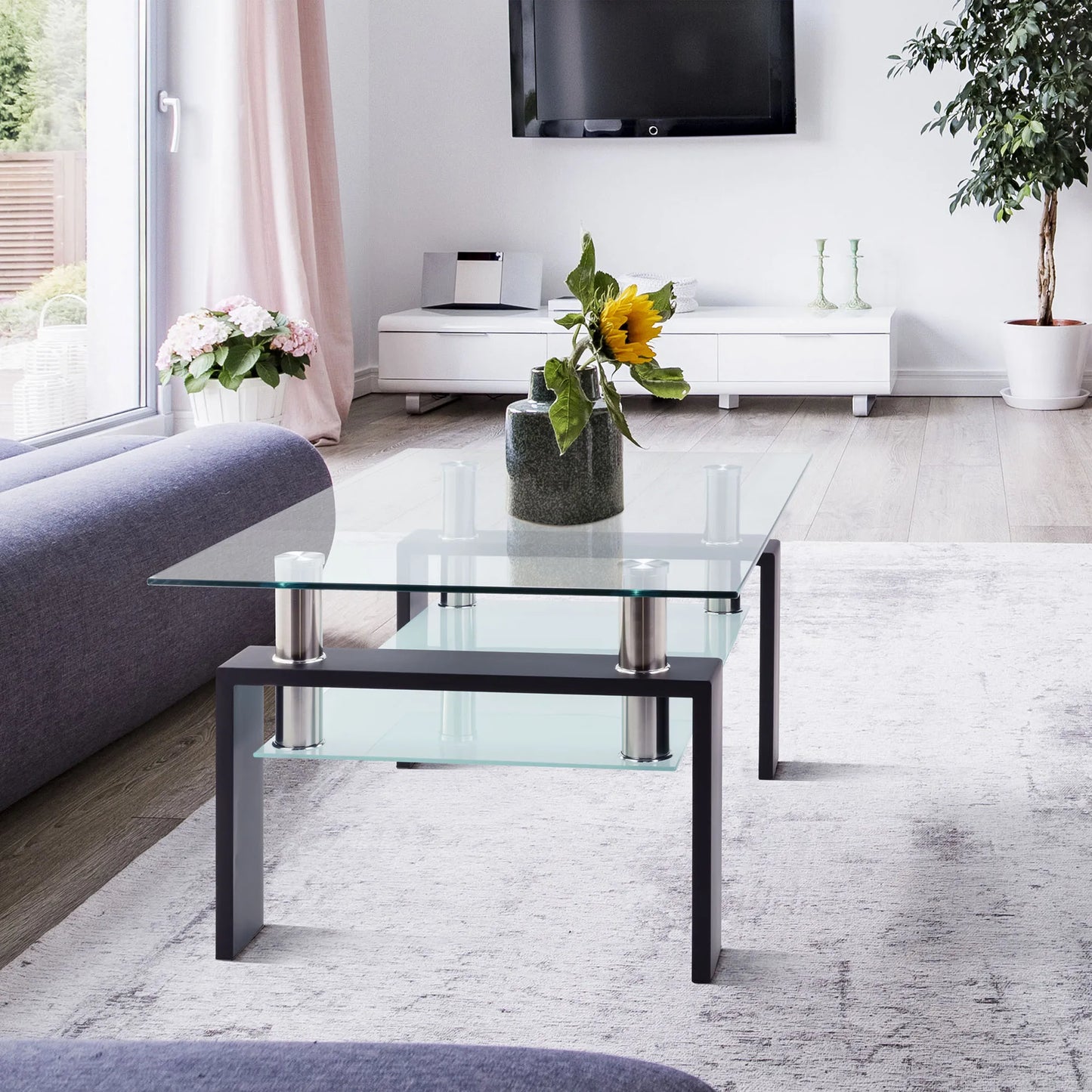 Modern Glass Coffee Table