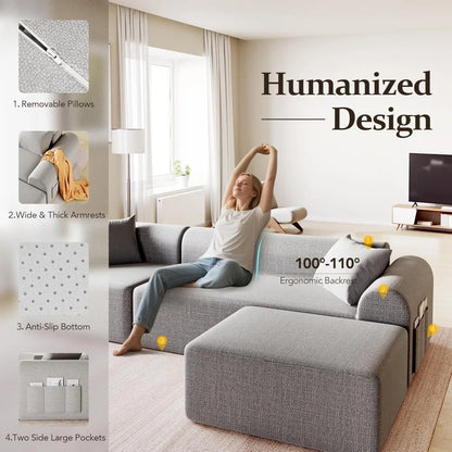 Cloud Boneless Sectional