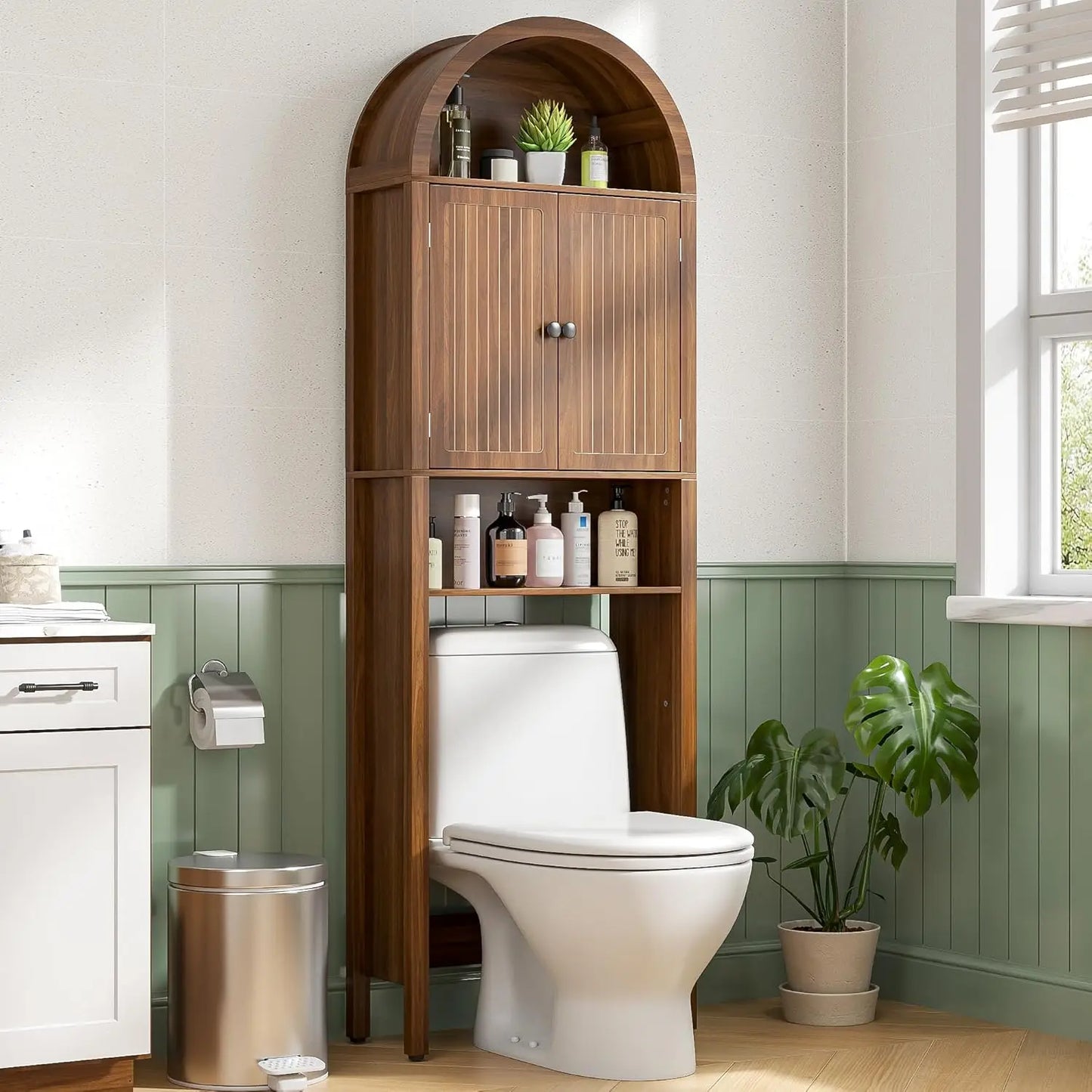 Arched Storage Cabinet
