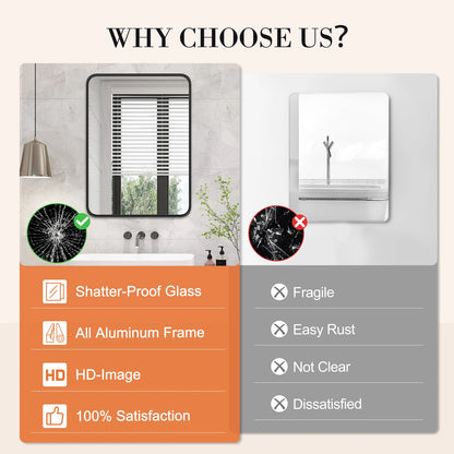 Metal Framed Mirror