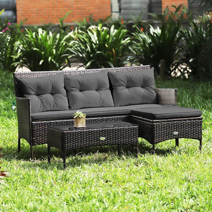 Outdoor Patio Furniture Set with Table