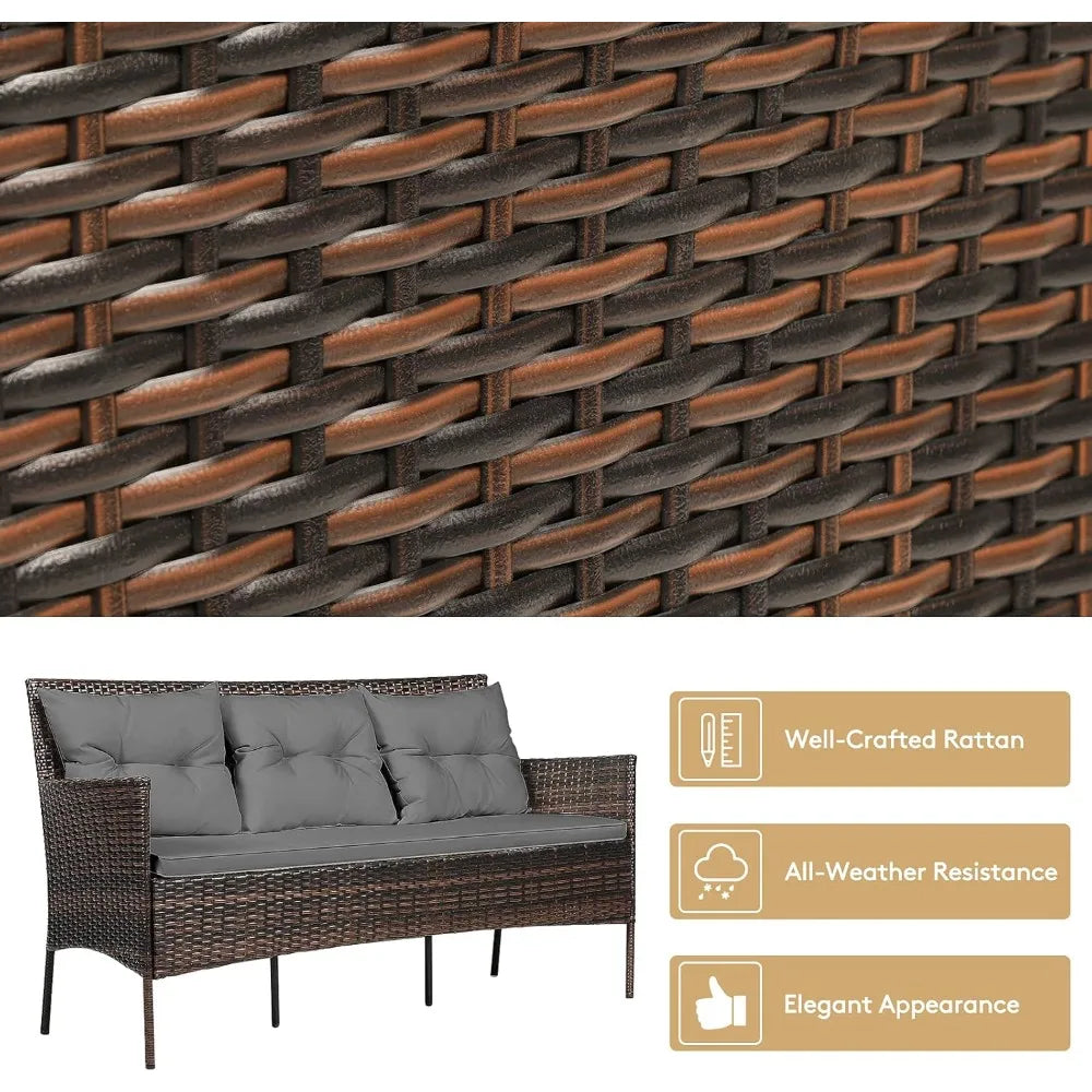 Outdoor Patio Furniture Set with Table