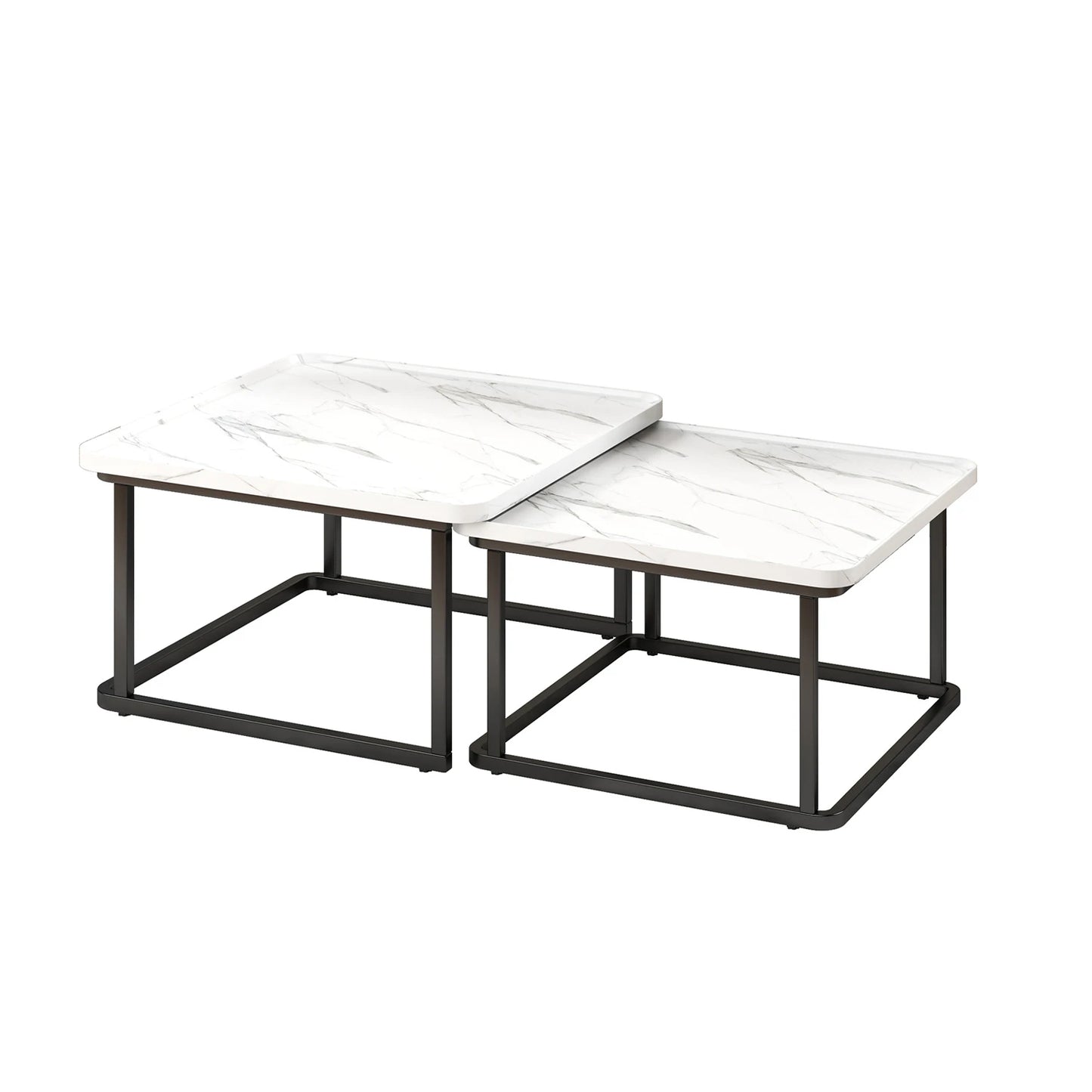 Set Of 2 Square Nesting Tables