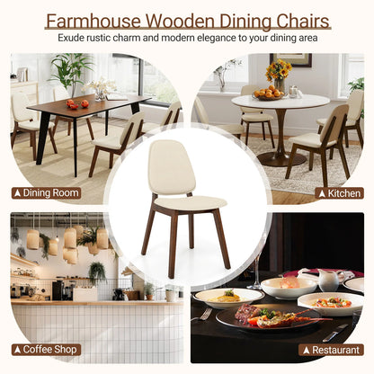 Set of 2 Modern Dining Chairs