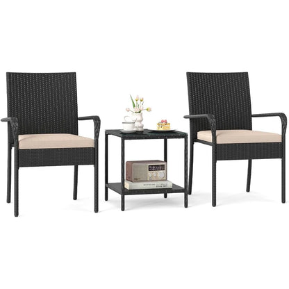 3 Pieces Patio Furniture Set