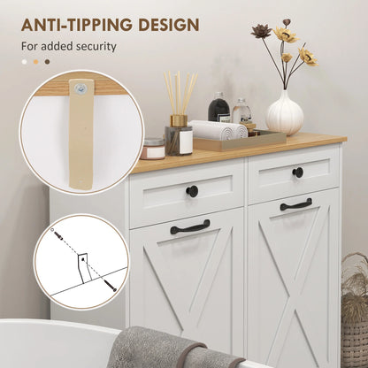 Laundry Hamper Cabinet