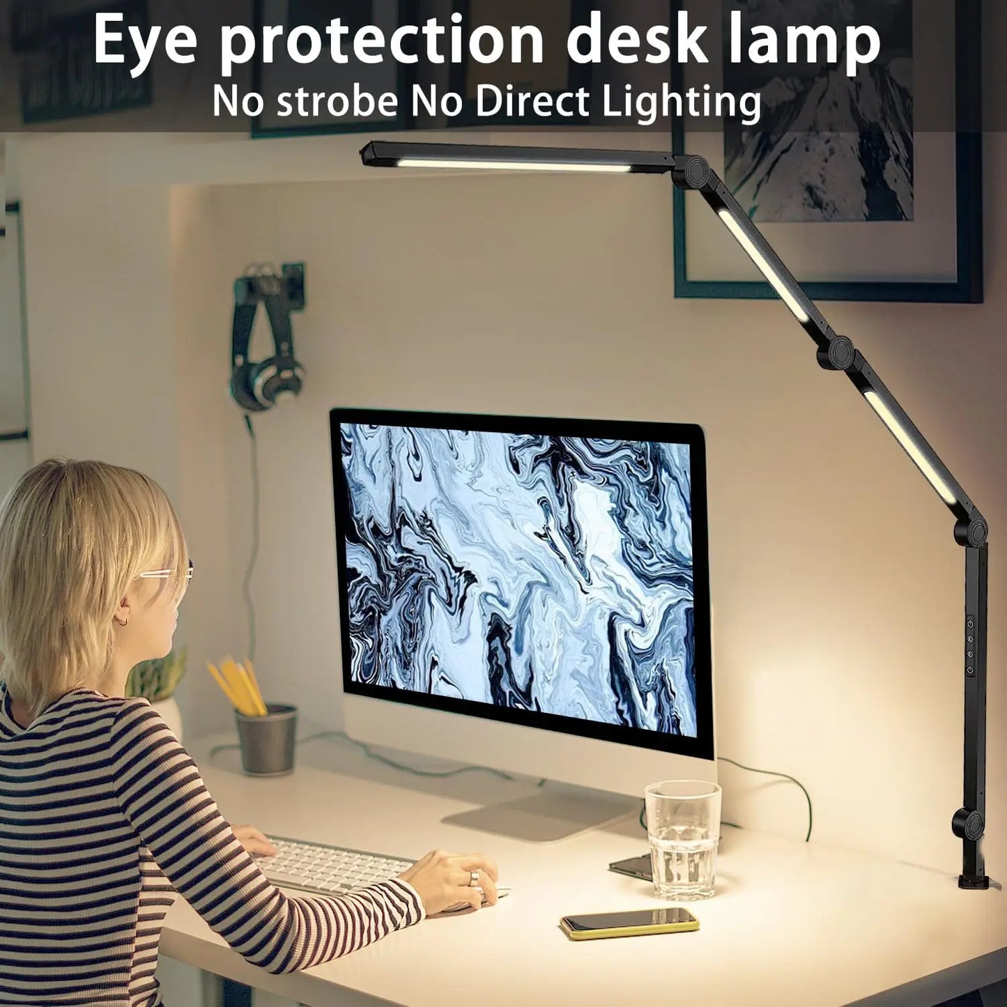 Flexible Desk Lamp with Multiple Modes