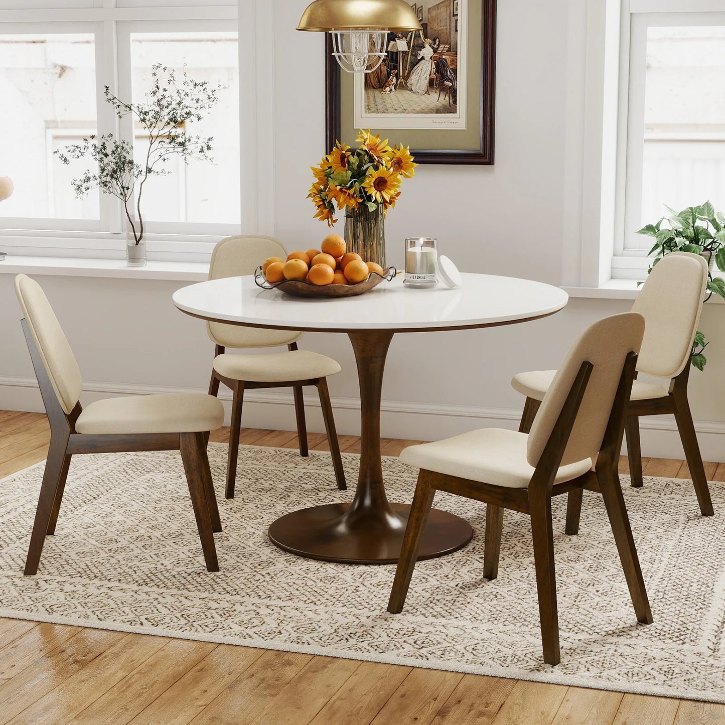Set of 2 Modern Dining Chairs
