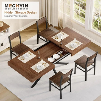 Walnut Extendable Dining Table