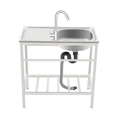 Free Standing Sink with Operation Countertop
