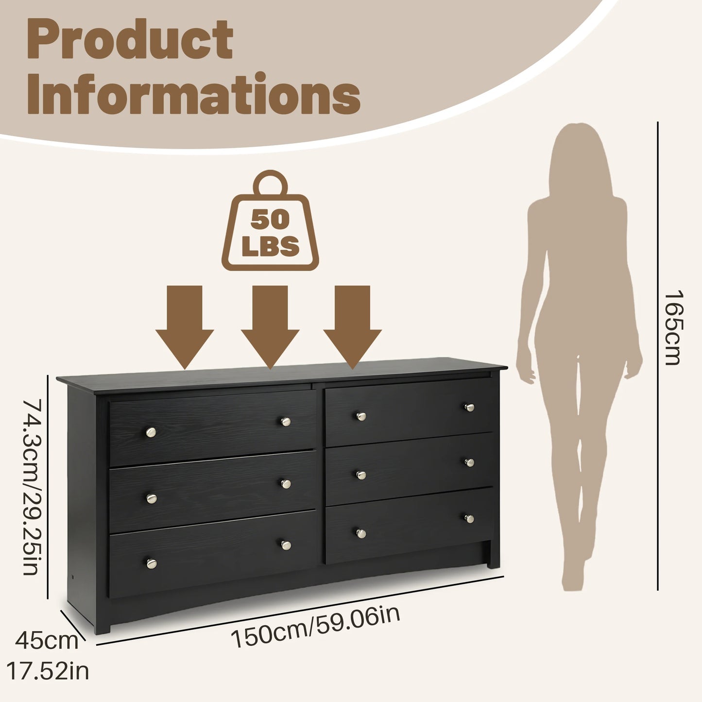 Wood Dresser