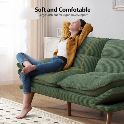 Convertible Futon Sofa Bed