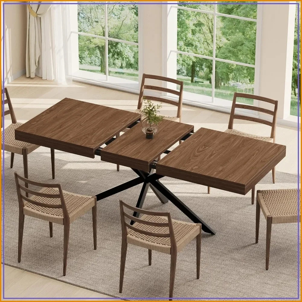 Walnut Extendable Dining Table