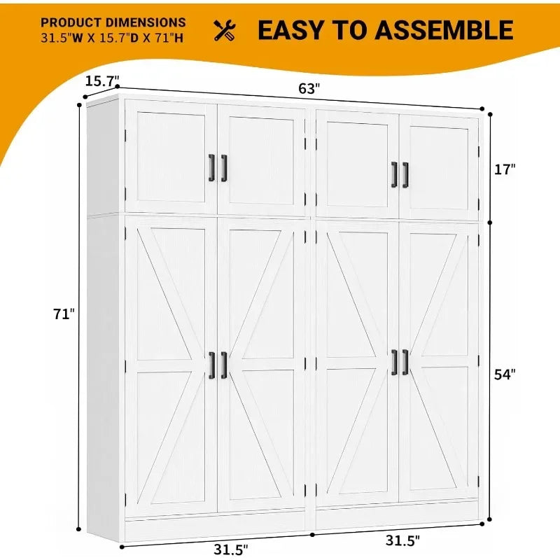 2 Pack Storage Cabinets