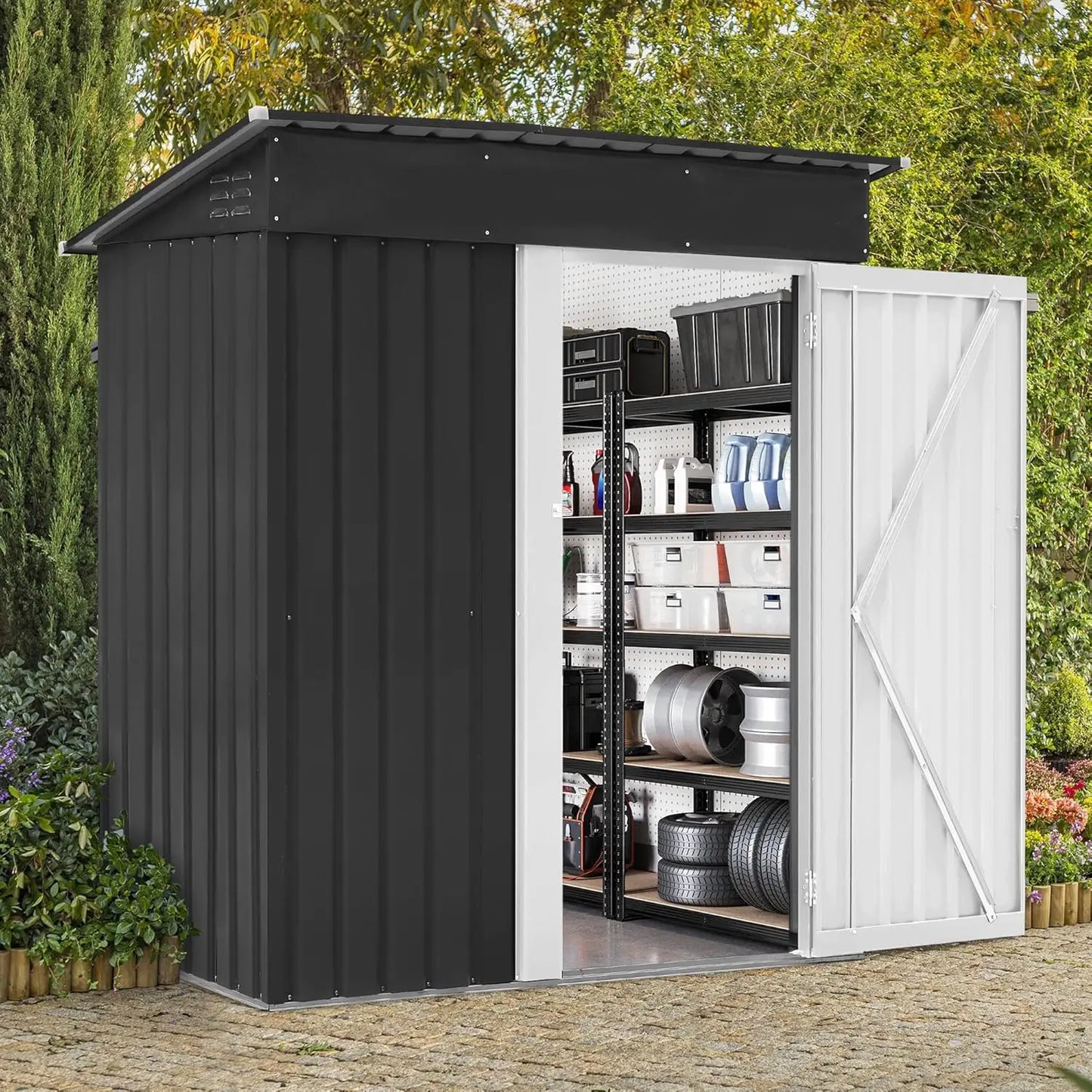 5x3 Lockable  Storage Shed