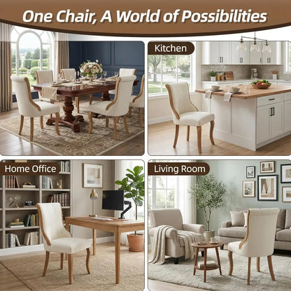 Set of 4 Modern Dining Chairs