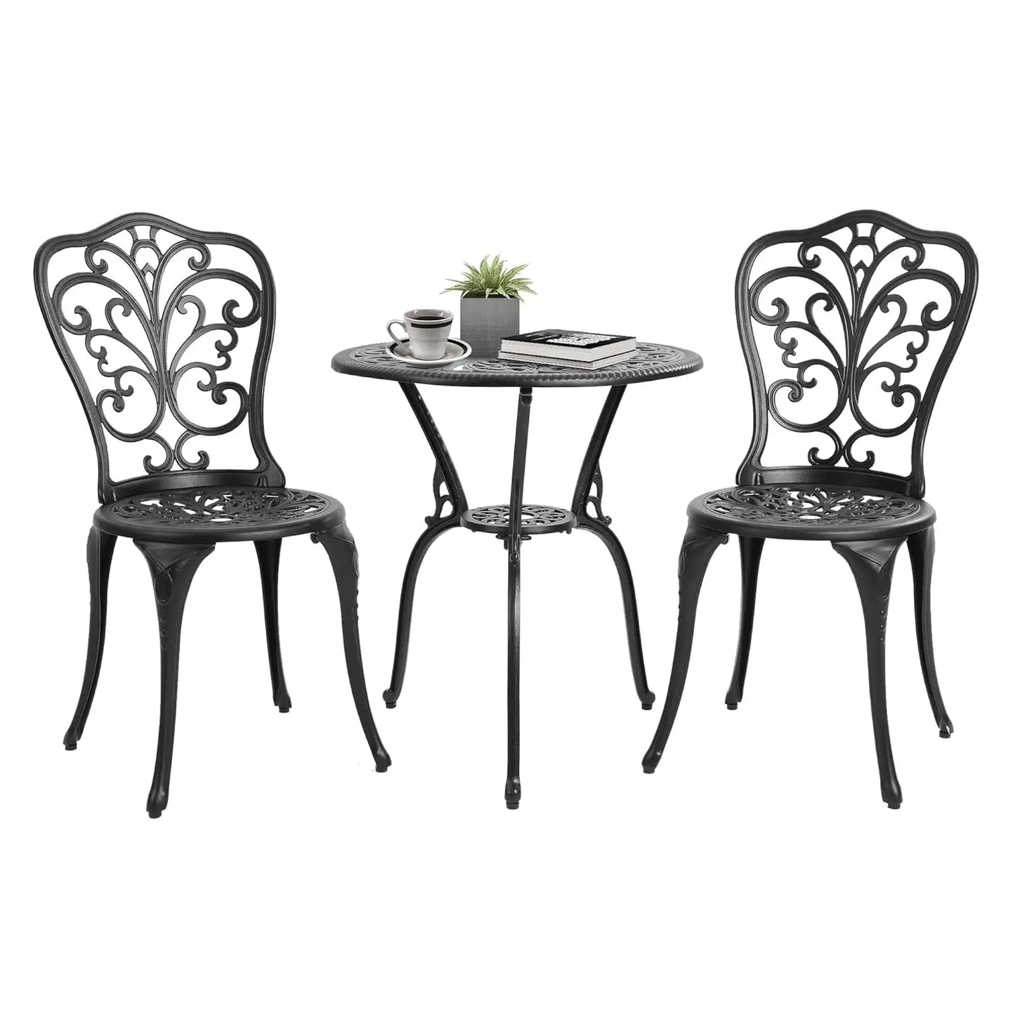 3pc Cast Iron Bistro Set