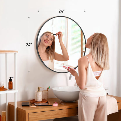 20 - 30 Inch Large Round Vanity Mirror