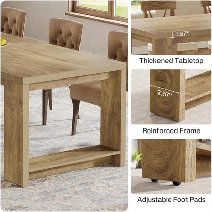 Modern Long Dining Table
