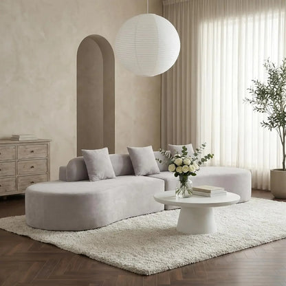 130” Boneless Sectional Sofa