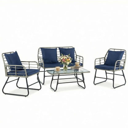 4 Piece Patio Furniture