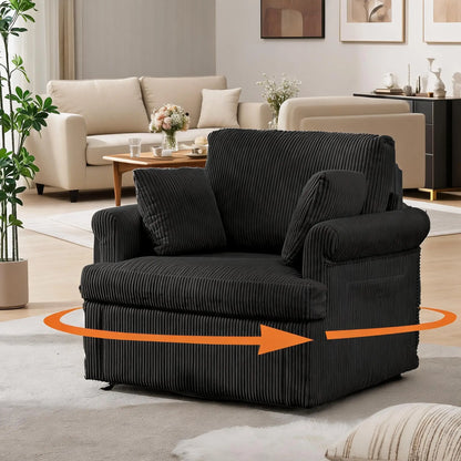 Mid Century 360 Swivel Armchair