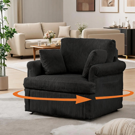 Mid Century 360 Swivel Armchair