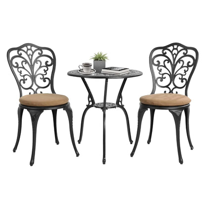 3pc Cast Iron Bistro Set