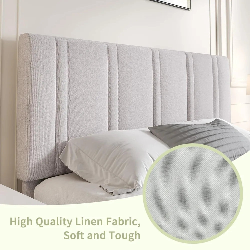 Upholstered Platform Bed Frame
