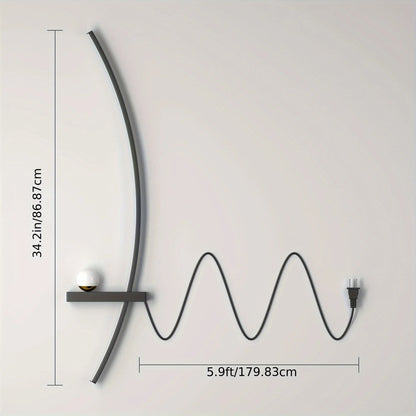 2 Modern Adjustable LED Wall Sconce's